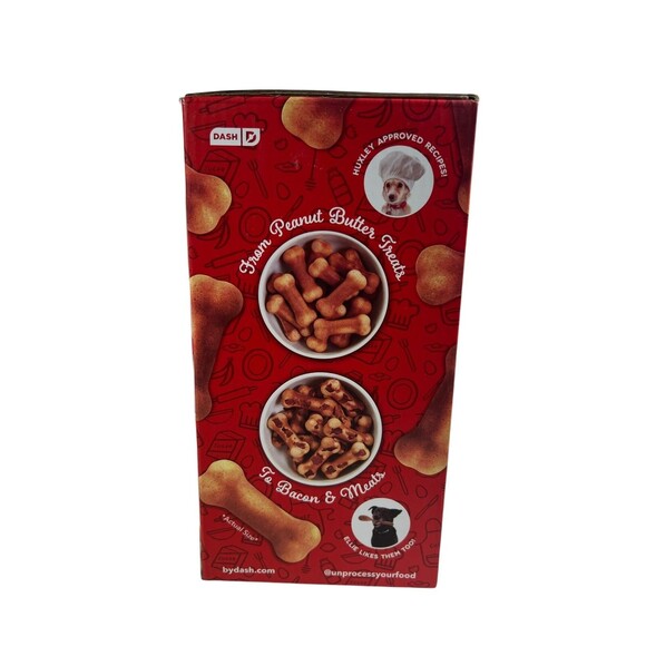 Dash Express Dog Treat Maker Complete w/Manual & Recipes- New in Box - Picture 7 of 7